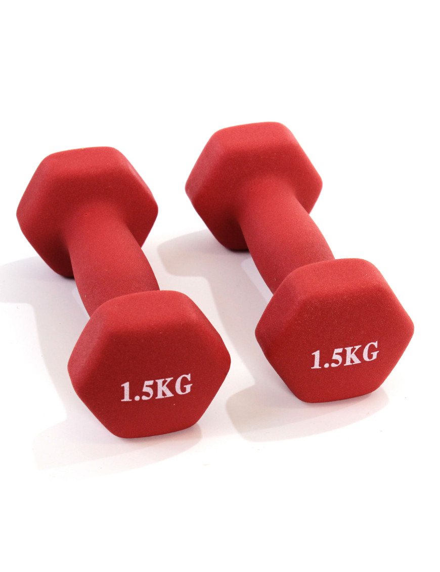 Гантели 1.5 кг неопреновые Bavar Sport Гантели 1.5 кг неопреновые Bavar Sport